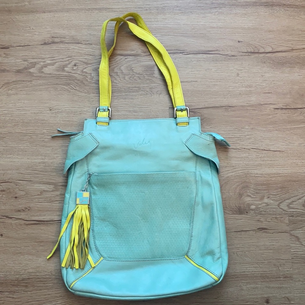 Mint Shoulder bag 100% leather